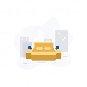 Side Ocean View Single Queen Studio